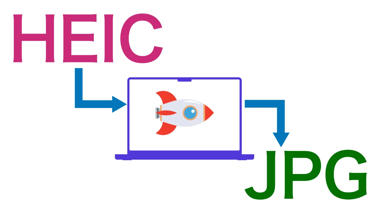 Macで最も簡単に無料で、HEIC形式の画像をJPG形式に変更する方法